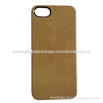 new fashion IMD PC case with good handle Microfiber surface for iPhone 5s